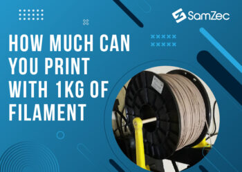How Much Can You Print With 1kg Of Filament