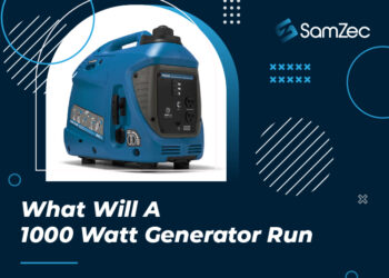What Can a 1000 Watt Generator Run?