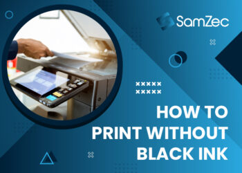How to Print Without Black Ink