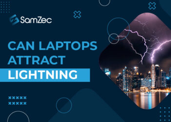 Can laptops attract lightning