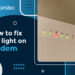 How to fix red light on modem
