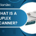 What is a duplex scanner