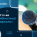 What is an omnidirectional microphone