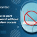 How to port forward without modem access