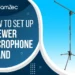 How to set up neewer microphone stand
