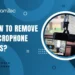How to remove microphone hiss