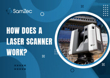 How does a laser scanner work