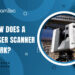 How does a laser scanner work