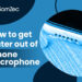 How to Get Water Out Of iPhone Microphone