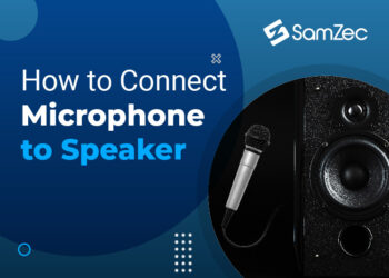 How to Connect Microphone to Speaker