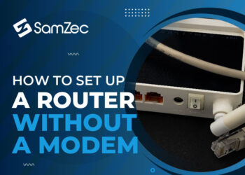 How to Set up a Router without a Modem