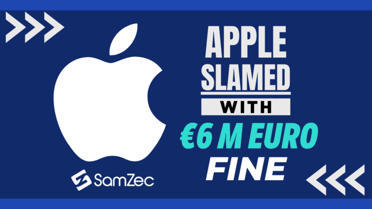 Apple Be Slammed with a €6 M Euro Fine Over Data Breach