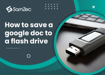 How To Save A Google Doc To A Flash Drive