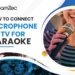 How To Connect The Microphone To Tv For Karaoke