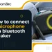 How To Connect A Microphone To A Bluetooth Speaker